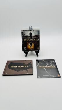 Resistance 2 - Collector's Edition PS3 (Game, Booklet & Bonus Disc Only) VG